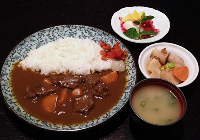 Curry alla giapponese  con manzo e verdura